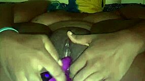 Craving desire palace horny slut fucks pussy and asshole with toy at midnight