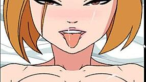 Halloween Strange House in Wild Cartoon Porno