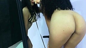 Young Mexican cutie with small tits seeks solo pleasure, achieving intense squirt in wild session