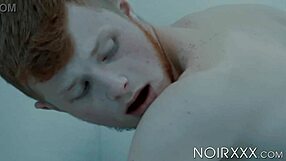 blonde zach covington helps service my giant penis with hand and mouth