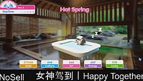 Visual novel dating simulator: Happy together part 16