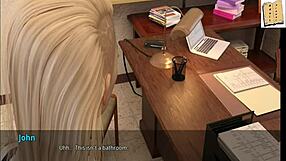 wanna see office fun with that sexy blonde cheerleader?