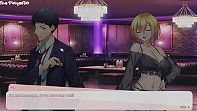 More sensual massage and footjob scenes with an anime idol