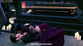 Masquerade night in wild 3D hentai preview, so hot! 🔥