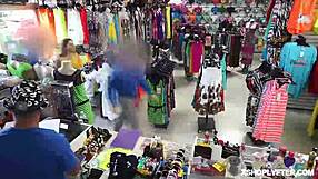 pervy officer stuffs natalie porkman's throat with huge boner and pounds her pussy 😈