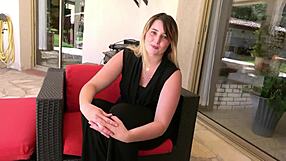 Davina and Candies first lesbian FFM anal trio