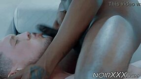 interracial anal sex with muscular hunk pierce paris riding taye scott's big black cock