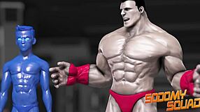 Sodomysquad's BBC Superhero Stuns with Self-Ass Fucking and Intense Cock Action