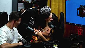 Natasha the naturist kissed passionately by the sea