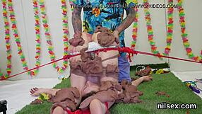 I'm the horny teen getting assfucked in this nuthouse therapy