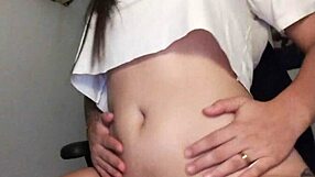 Lucyplay Rubs Cream on Her Tattooed Body While Chatting