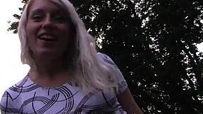 Hard sex with 18-year-old blonde, damn hot!