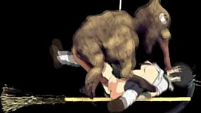 super yaeko's erotic action explodes!