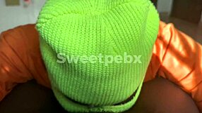 A gay porn scene with a Ghanaian star called Sweetpebx