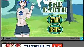 Exploring the beautiful planet earth in animated style