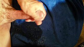 Soloboy Tugs His Big Dick Until He Blows a Load in Homemade Close-Up