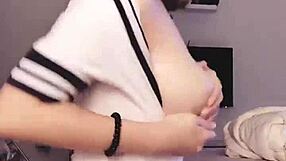 What If This Asian Amateur Starts Masturbating Right Now?