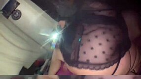 Sammy has her pussy full of milk!