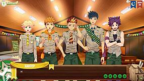 यो, गेम फ्रेंड्स कैंप एपिसोड 36 देखो, केइटारो डायरी रूसी आवाज में!