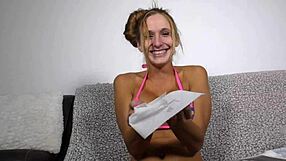 Tylee's First Bikini Experience With Petite MILF Boobs