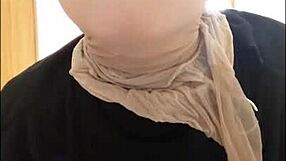 stockings on face make pig nose