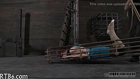 Angel cries during intense punishment session