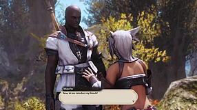 क्या तुम विश्वास करोगे कि यह ब्लैक गाय फाइनल फैंटेसी XIV के किरदारों को फक करता है?!