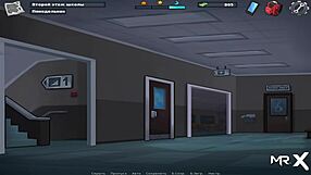 Visual novel with erotic content: French teacher's secret desires