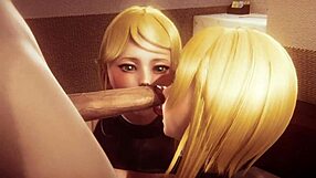 Fucked the Twins from Nier Automata in 3D Hentai! OMG, WHAT A RIDE!