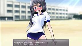 Play girl's exhibition game in anime style