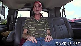 Intriguing gay encounters unfold in mobile settings