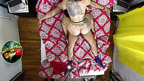 Latina whore takes control in cowgirl riding.