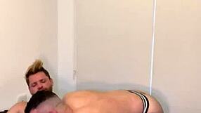 Suggestive Anal Sex With Hairy Gay Man Getting His Ass Fucked Hard