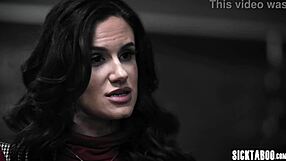 Teen Sophia Burns fucked deep in ass in classroom