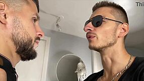 Daddy and young gay have a liquid lunch in Barcelona and enjoy some good sex