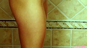 18 Yr Old Blonde Took Hot Shower Pov Solo Massage