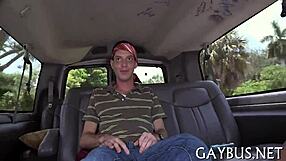 Intriguing gay encounters unfold in mobile settings