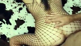 sexwife gets her ass pounded by husband's friend in stockings