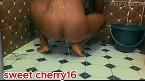 Lonely African Girl Gets Pussy Creampied