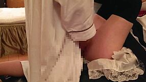 I wish to have a cosplay creampie with an idol maid on a submissive couch