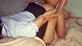 Homemade Couple Enjoys Steamy Doggystyle with Intense Creampie