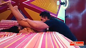 Regina from tacna moans during ass licking rimjob in casting interview