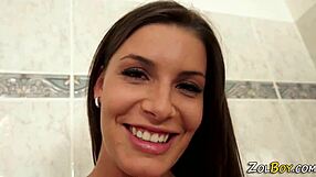 i'm showering and this babe pissed on me in the golden shower fetish scene