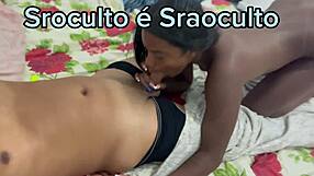 Old Housewife Flashes and Swallows in Cuckold Exhibitionist Scene