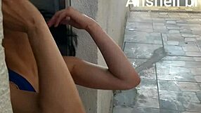 Neighbor Catches Me Masturbating And Then Fucks My Pussy To Orgasm