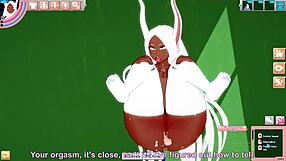 Bunny With Big Ass Fucked To Orgasm In Hentai Game