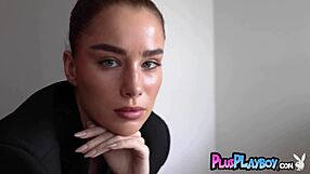 Watch Pauline Pastel undress in lingerie? She's exposing her hot body!