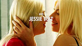 hotel room fun with jessie volt and lola a, pure girl-on-girl heat