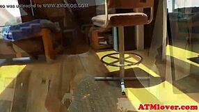 Gaping Babe's Asshole Drilled with Dildo in Fetish Scene