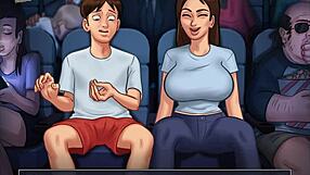 Summertime Saga 191 - Big Tits Cartoon Action